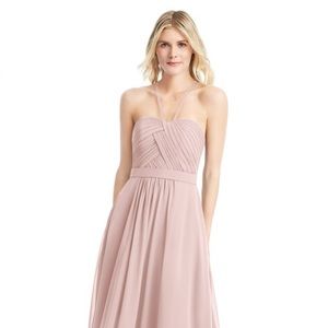 Azazie Light Pink Formal Gown